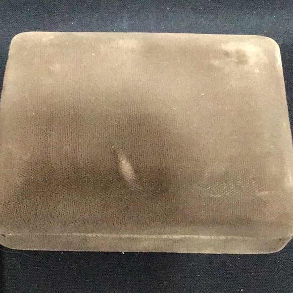 Vintage Dante Men’s Genuine Onyx Mesh Wrap-Around Cufflink/Tie Pin Set - Picture 6 of 6